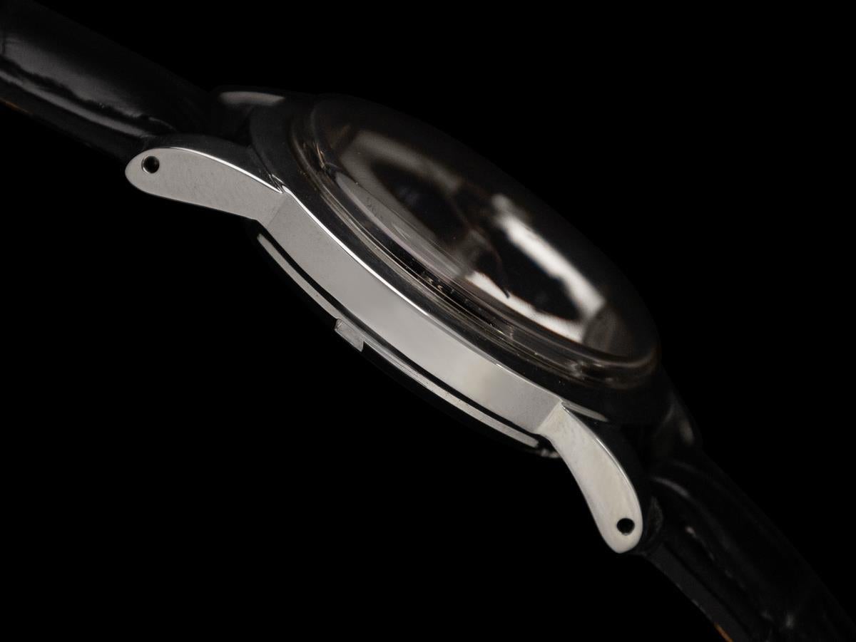 1954 Omega Seamaster Vintage Herren Kal. 354 Mid Century Uhr - Edelstahl im Angebot 2