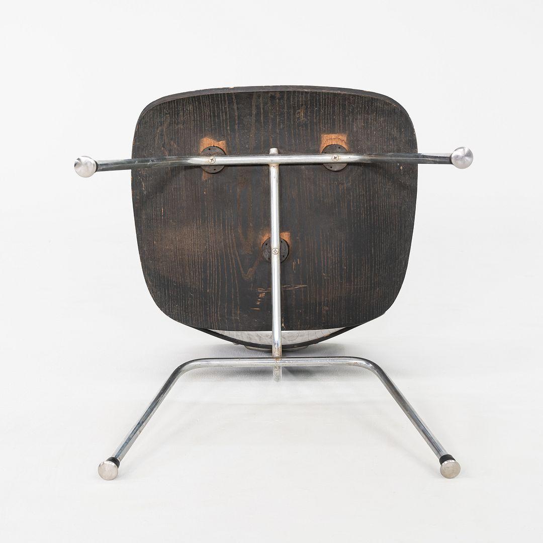 1954 Pair of Charles and Ray Eames for Herman Miller DCM Dining Chairs in Wood For Sale 5