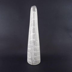 1954 Paolo Venini Murano Glass "Mosaico Zanfirico" Series Vase