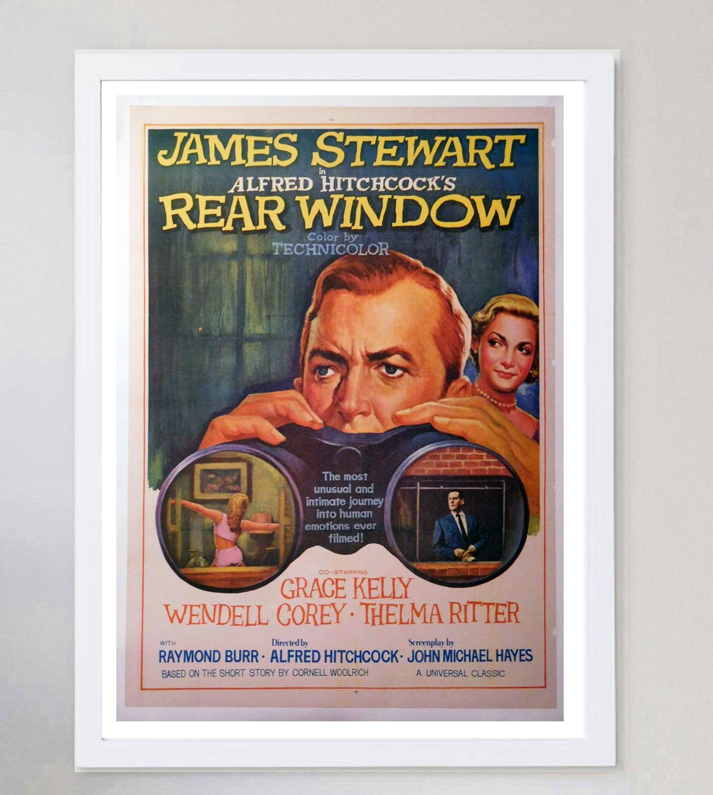 American 1954 Rear Window Original Vintage Poster For Sale