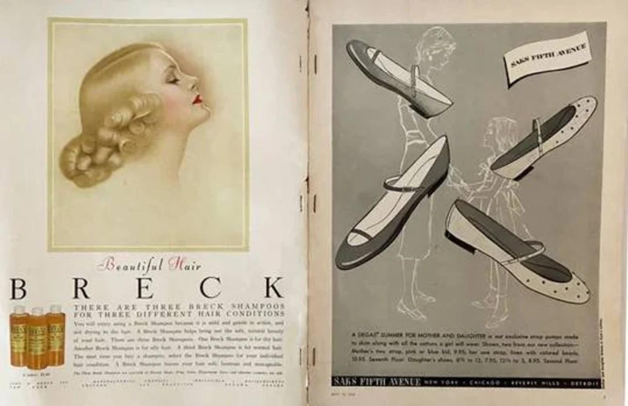 1954 VOGUE USA – Titelbild von Erwin Blumenfeld für Damen oder Herren im Angebot