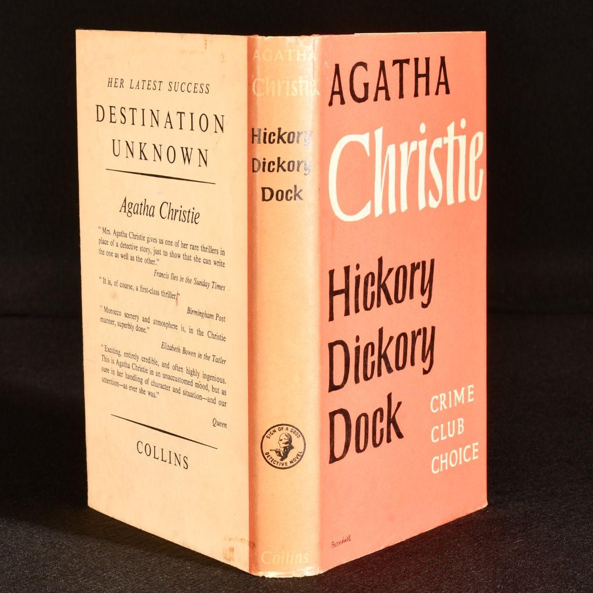 A vanishingly scarce to see signed first edition of this classic Poirot tale.

The first edition, first impression, with no other impressions stated.

Signed and dedicated by the author; 'To Peter [indistinguishable] from Agatha Christie Oct