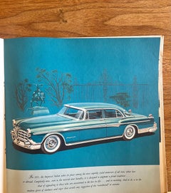 1955 Imperial Automobile Original Litho Brochure by McNamara Bros Detroit