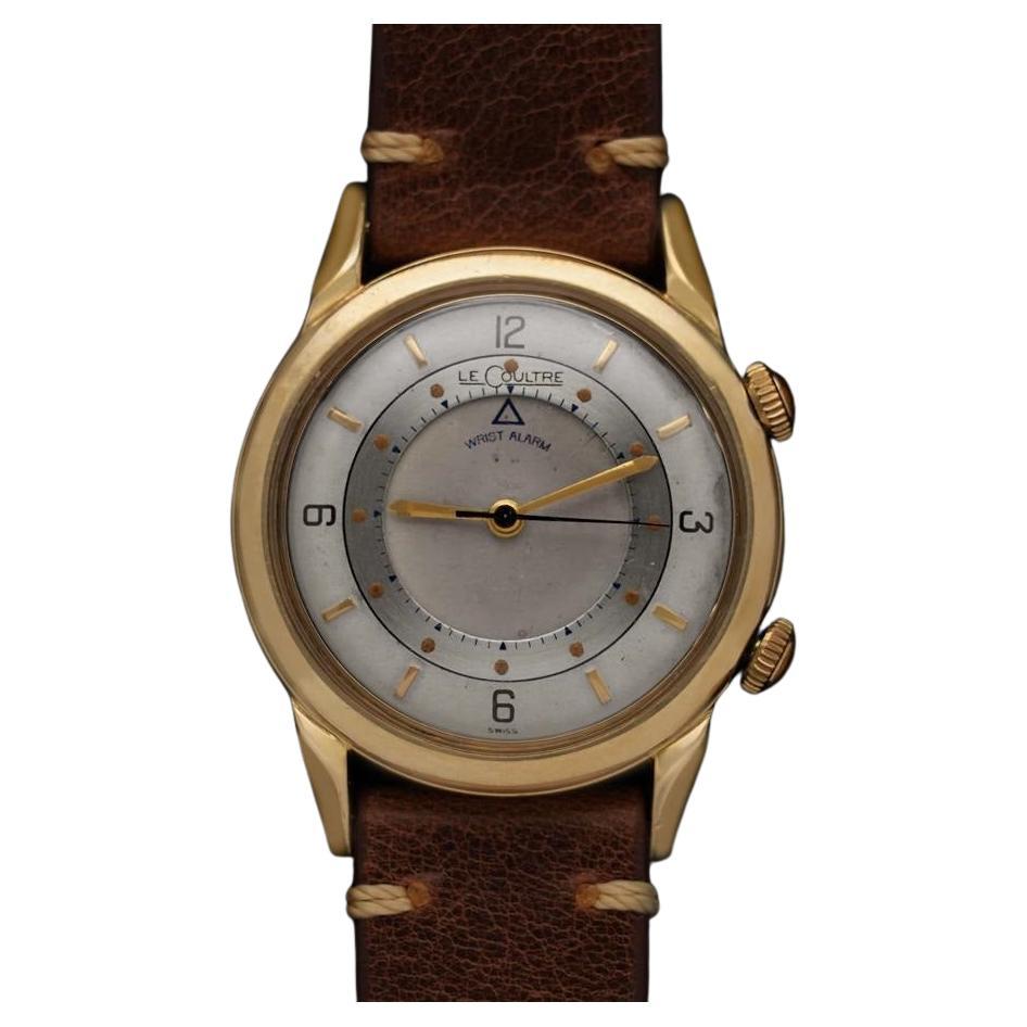 1955 Jaeger-LeCoultre Memovox Vintage Mens Reveil Wrist Alarm - 10K Gold Filled