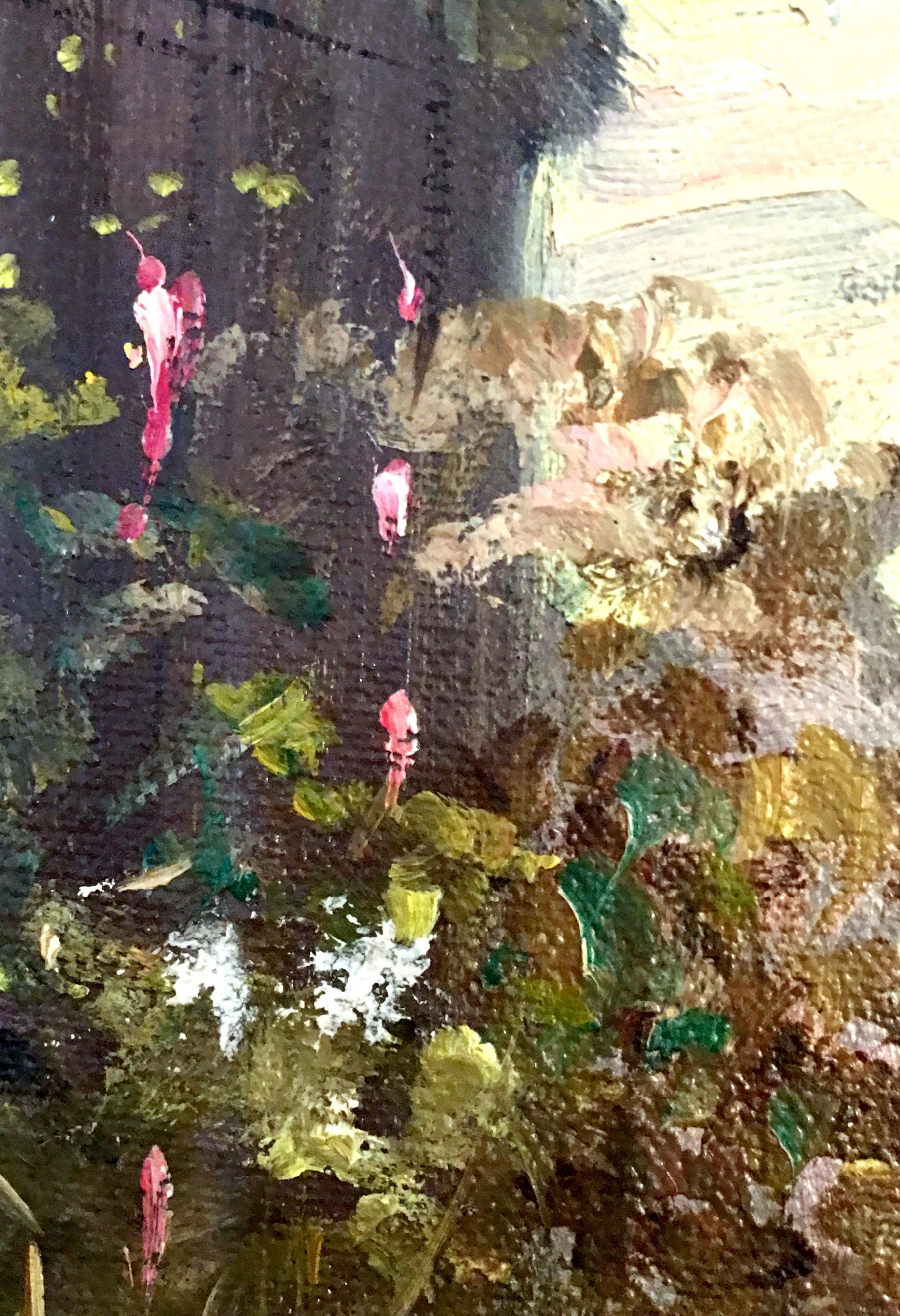 1955 Original Oil on Canvas Painting 