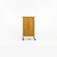 1955 Raymond Loewy for Hill Rom Co Rolling Bar / Utility Cart / Bedside Cabinet