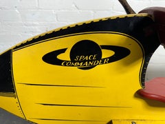 1955 "Space Commander" Rocket Ship Kids spring riding toy, Wonder Horse Style