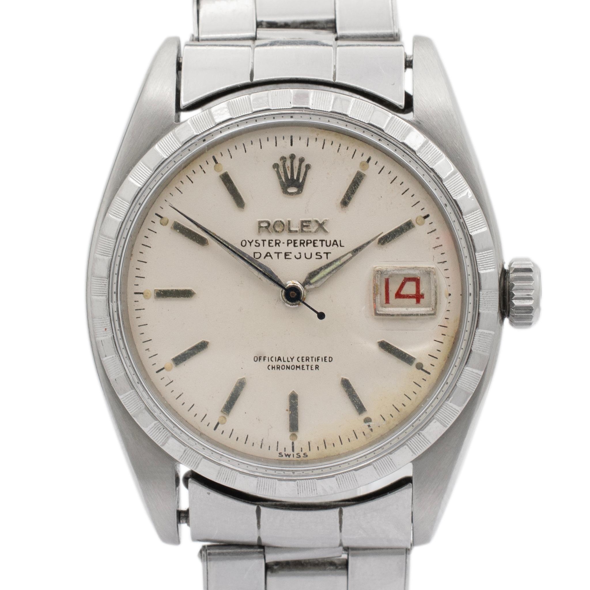 Marke: Rolex

Geschlecht: Männer

Metalltyp: Rostfreier Stahl

Gewicht: 73,85 Gramm

Herrenuhr aus Edelstahl, Schweizer Marke ROLEX. Die Marke 