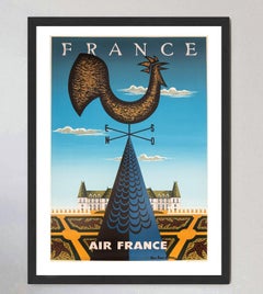 1956 Air France - France Original Vintage Poster
