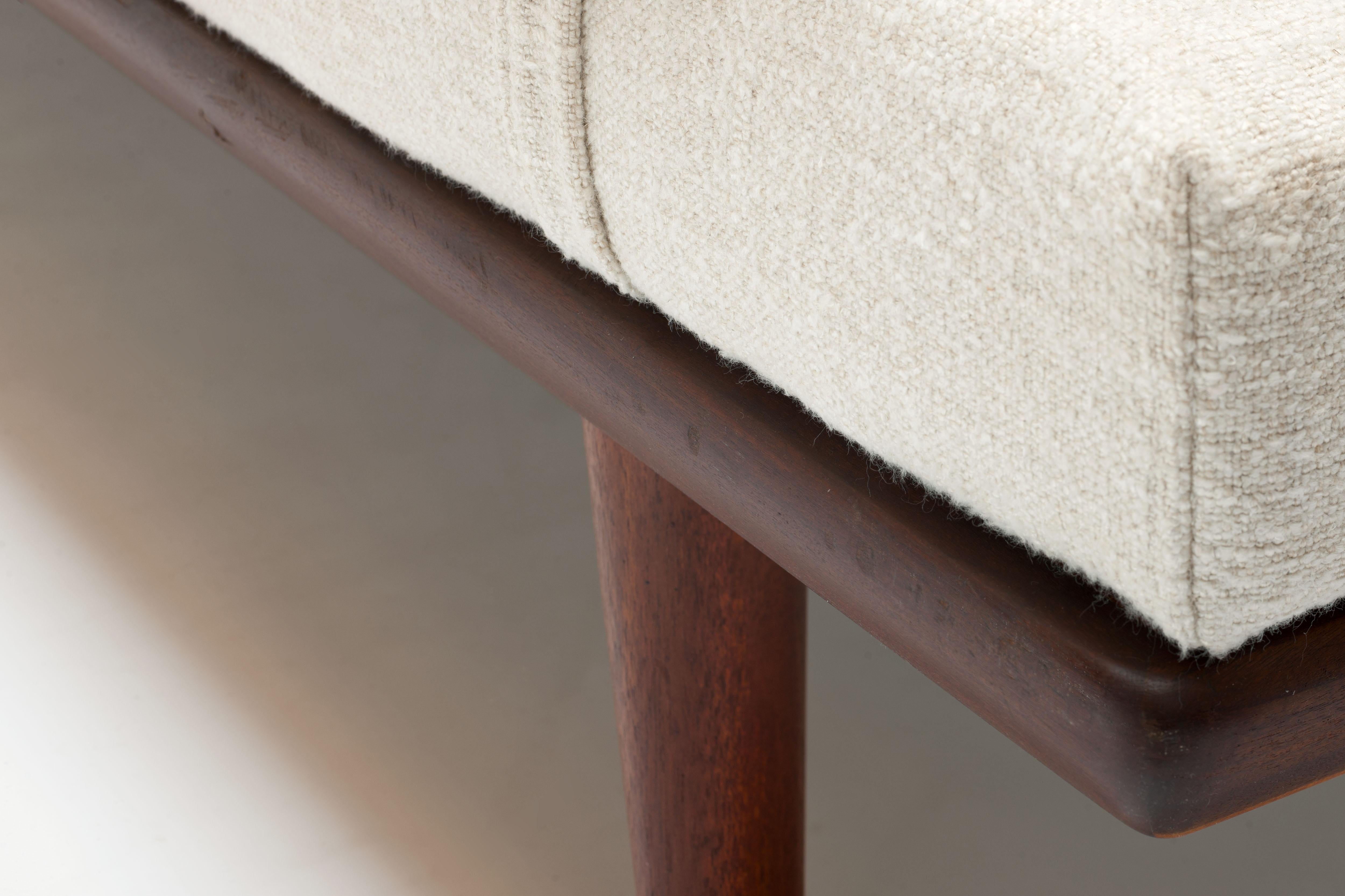 1956 Daybed Model GE19 by Hans J. Wegner for GETAMA, New Pierre Frey Upholstery 3