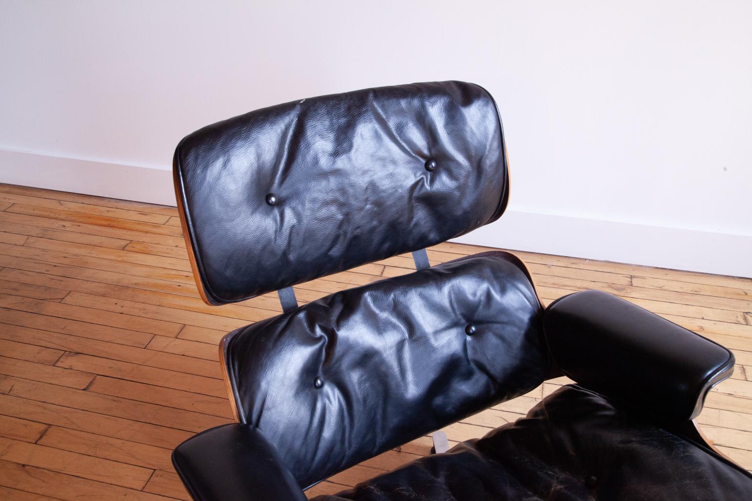 1956 Eames Lounge Chair and Ottoman For Sale 2