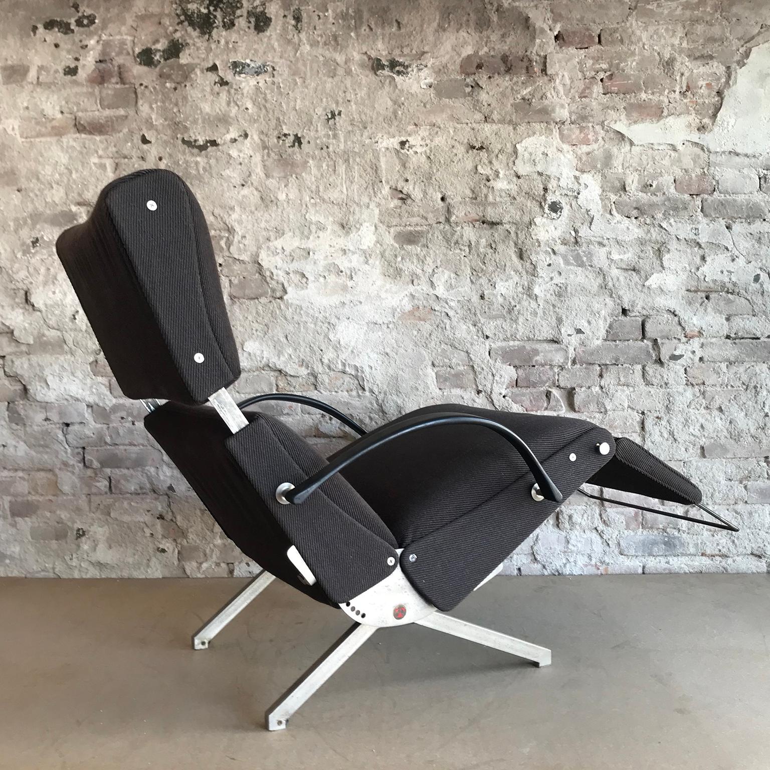 Mid-Century Modern 1956, Osvaldo Borsani, for Tecno, P40 Lounge Chair For Sale