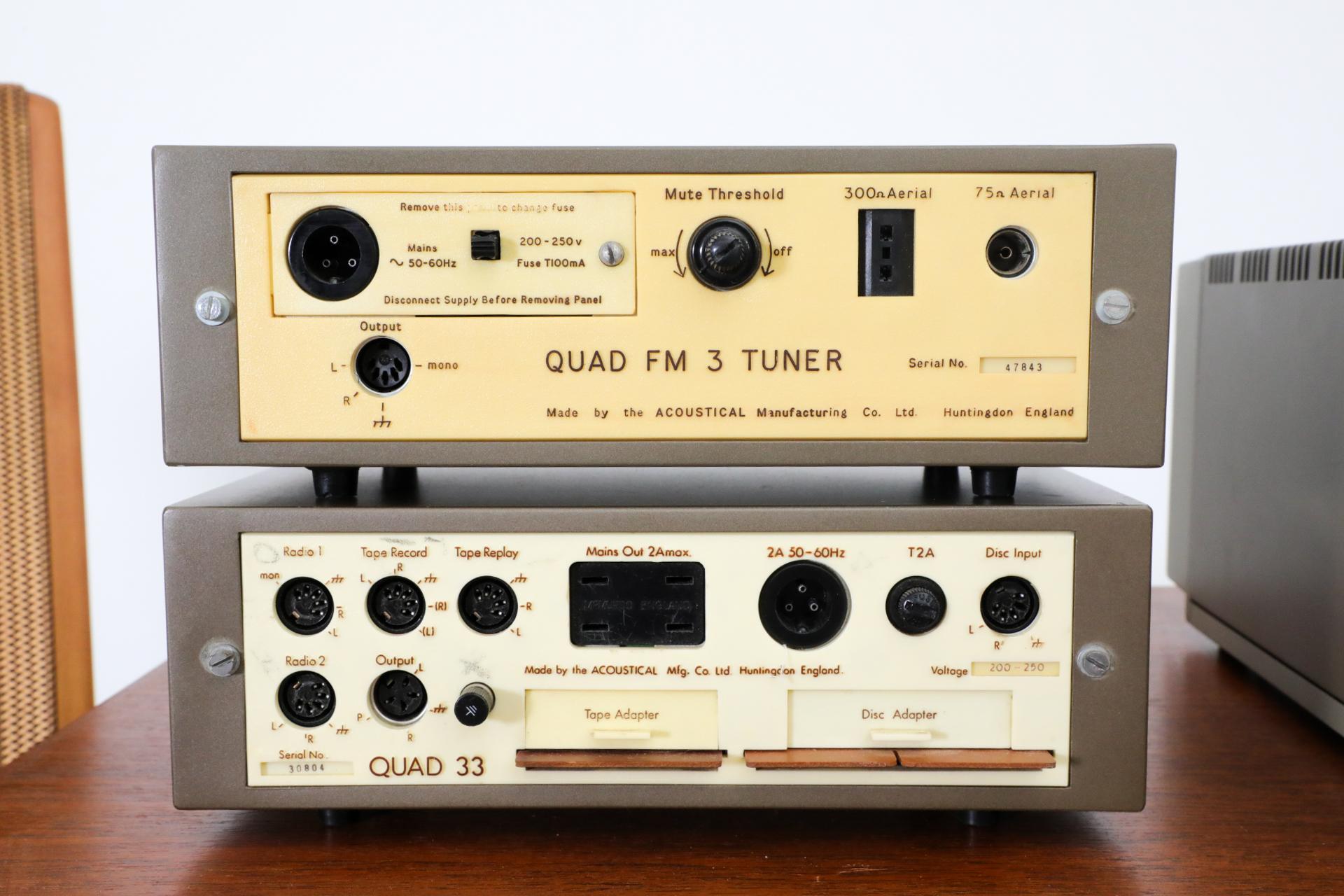1956 Quad ESL-55 Electrostatic Speakers and Components For Sale 5