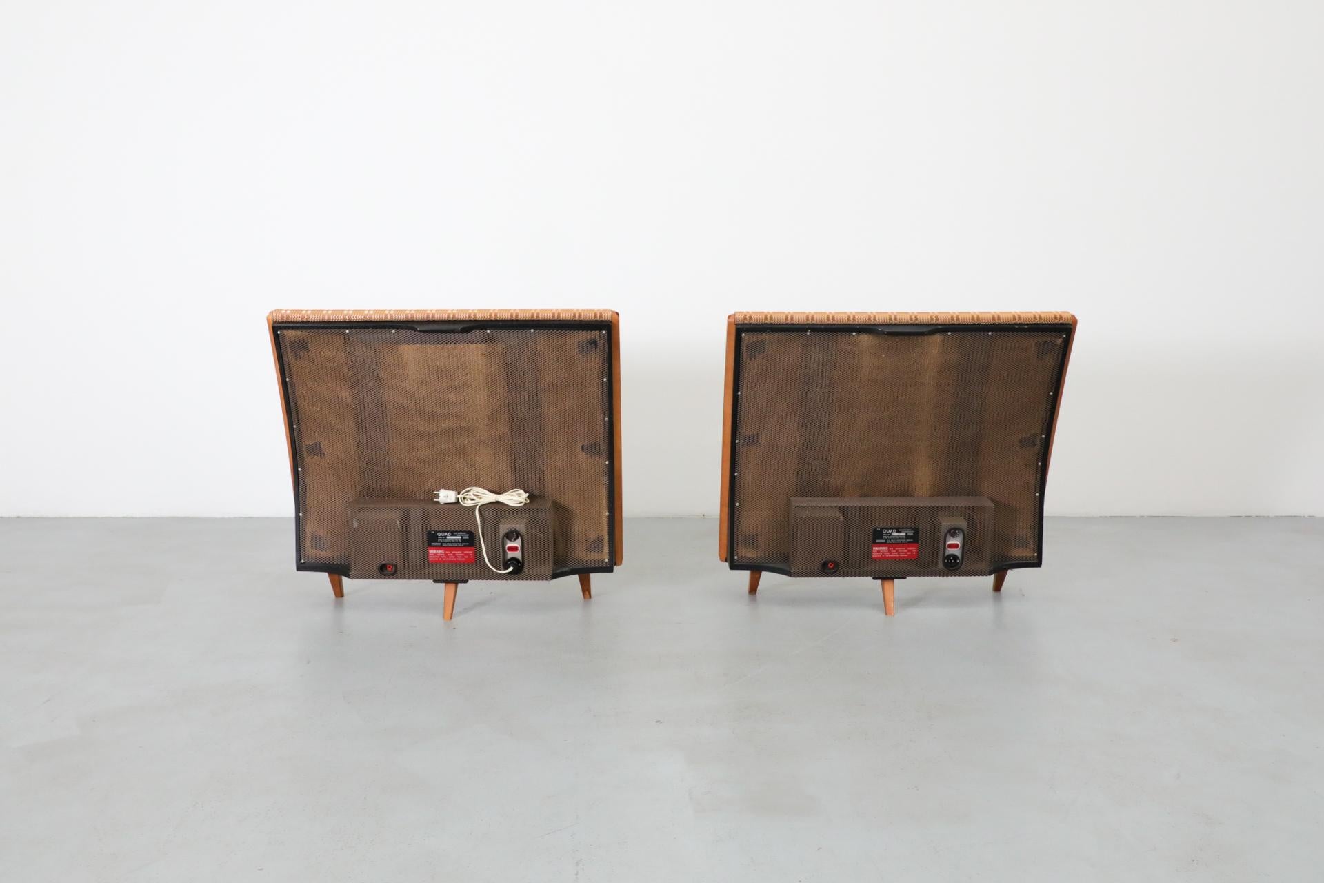 Copper 1956 Quad ESL-55 Electrostatic Speakers and Components For Sale