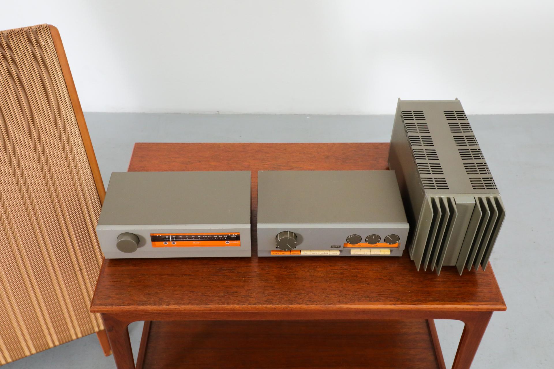 1956 Quad ESL-55 Electrostatic Speakers and Components For Sale 1