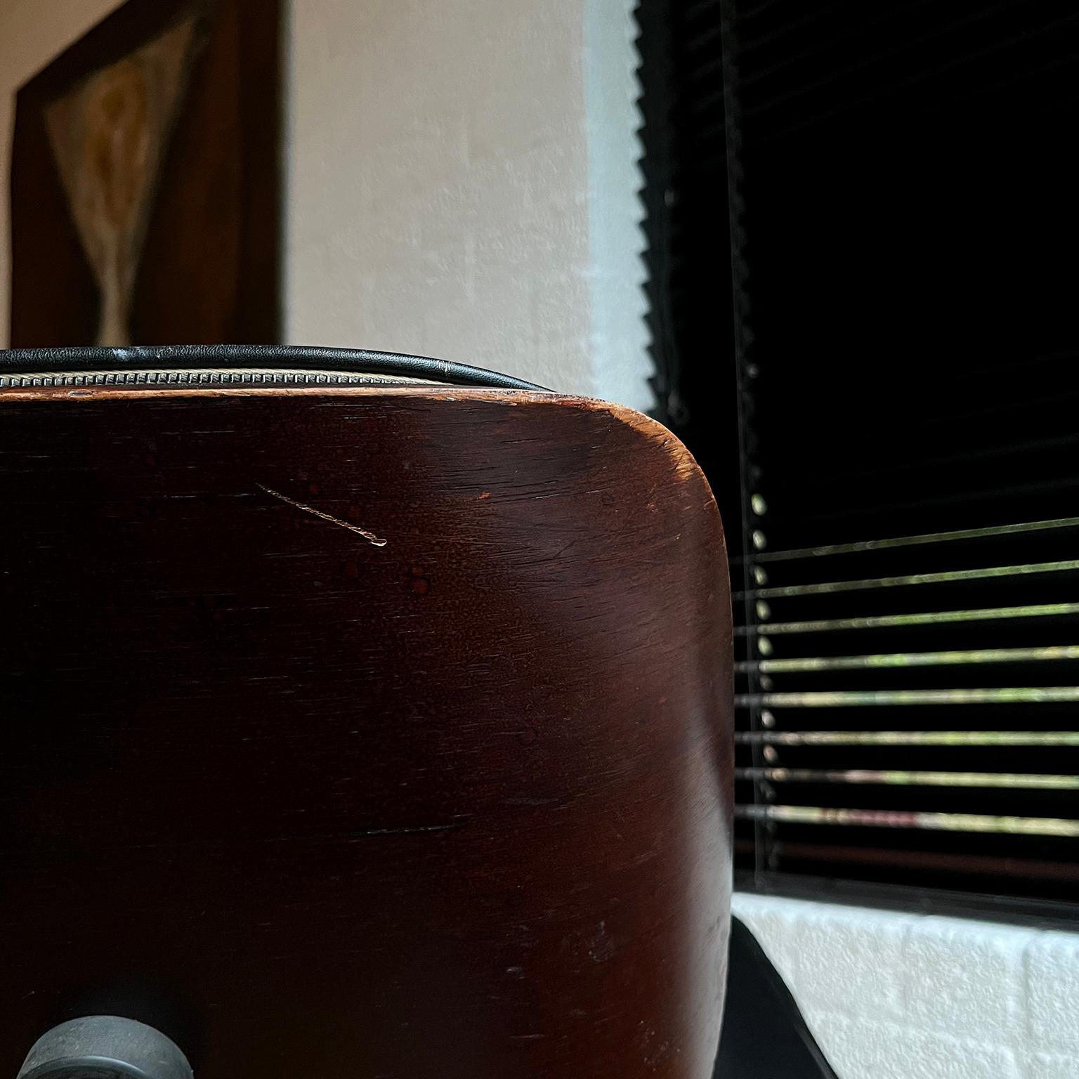 1956, Ray and Charles Eames, Miller, 1st Version Lounge Chair 1956, Ottoman 1966 Bon état - En vente à Amsterdam IJMuiden, NL