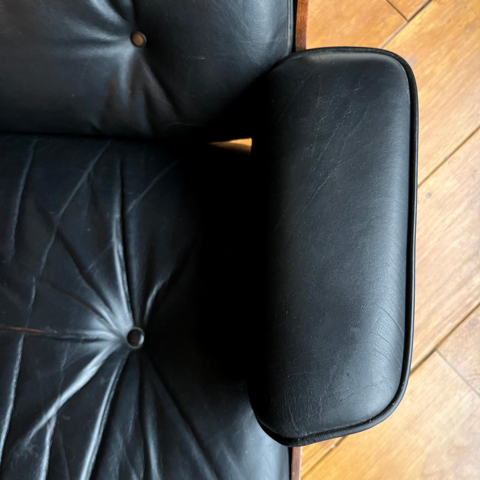 1956, Ray and Charles Eames, Miller, 1st Version Lounge Chair 1956, Ottoman 1966 en vente 7
