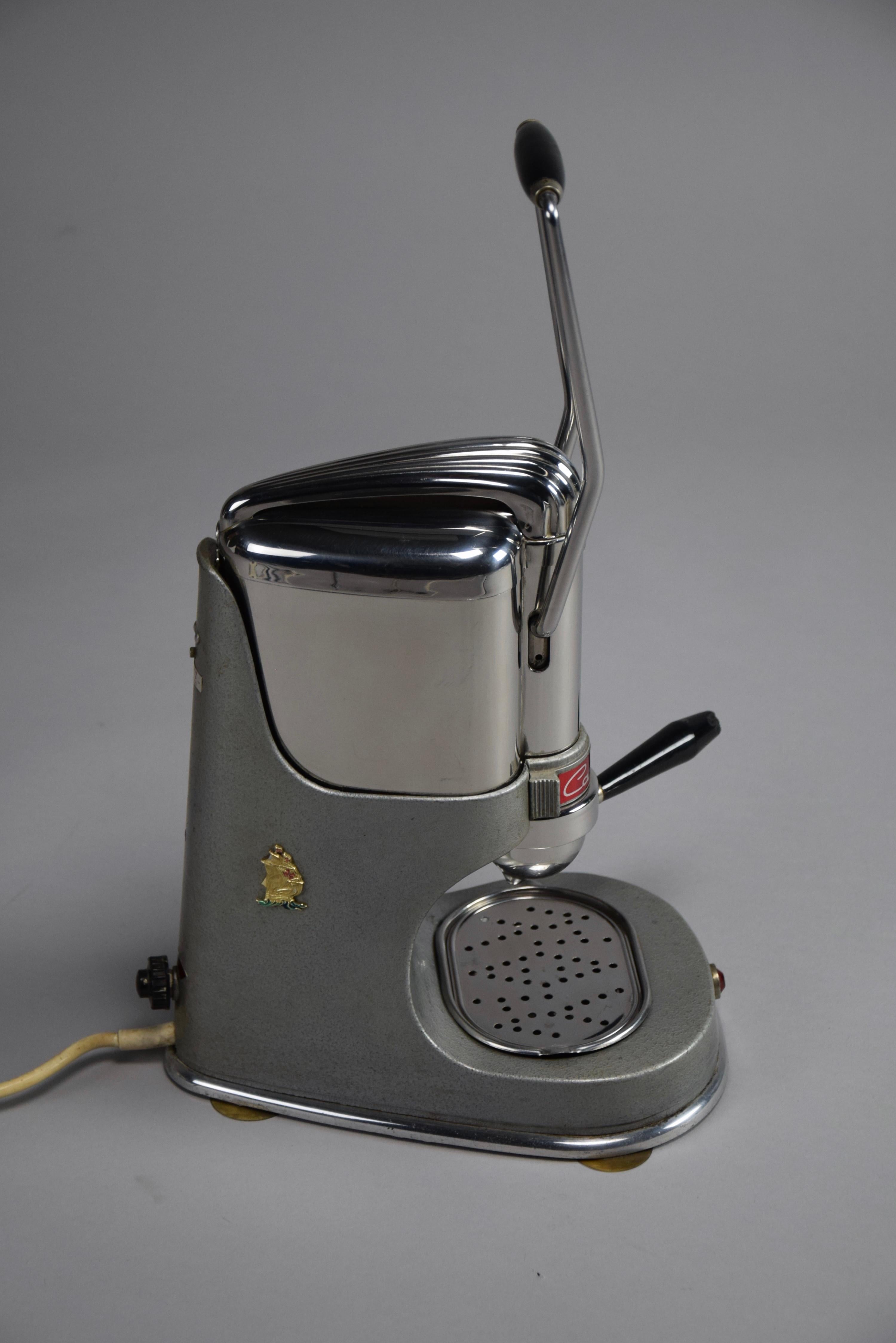 1956 Vintage Caravel Espresso Machine For Sale 2