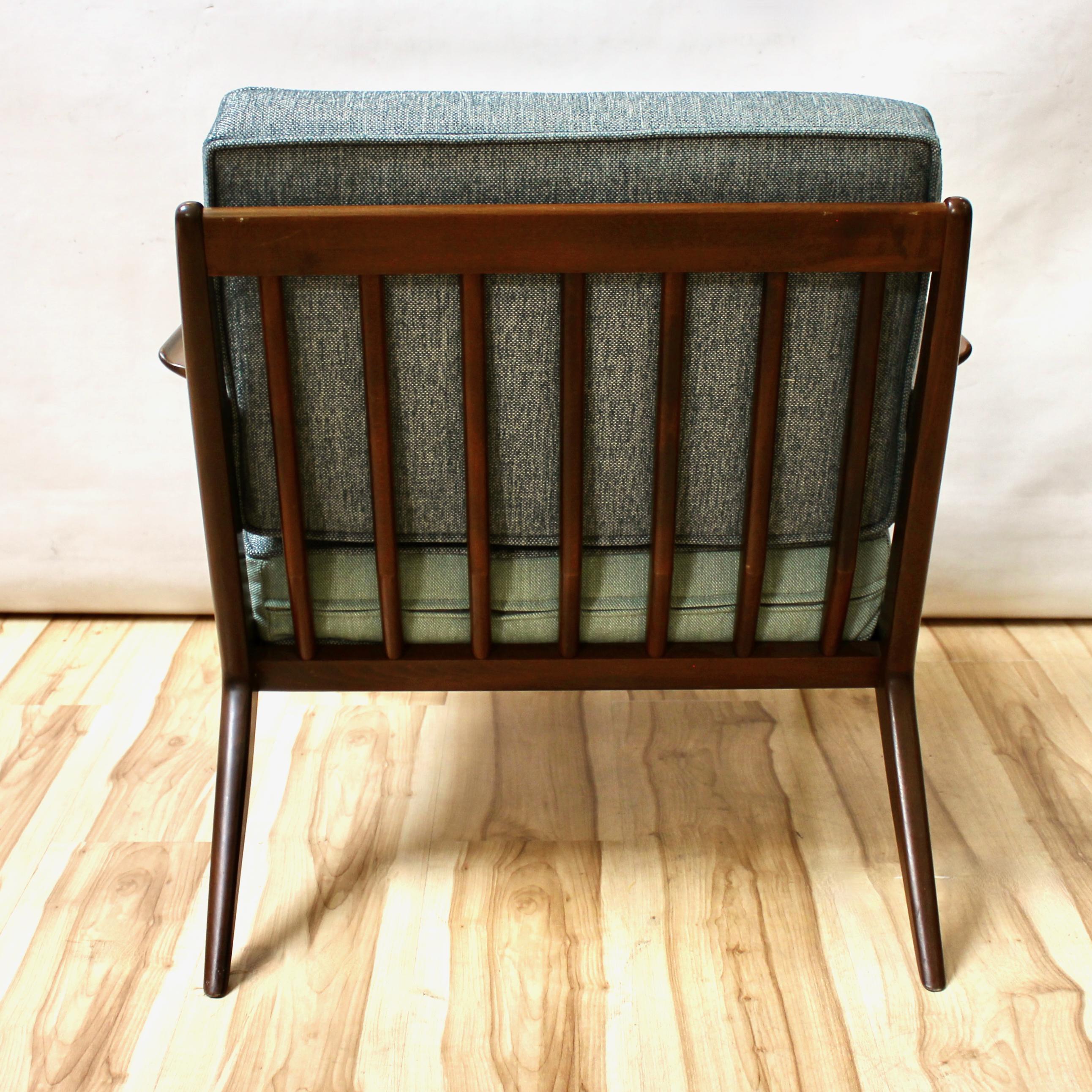 1957 Danish Modern Z Lounge Chair by Poul Jensen for Selig 4