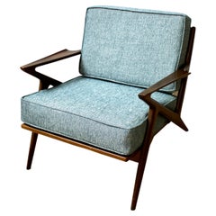 Fauteuil de salon moderne danois Z de Poul Jensen pour Selig, 1957