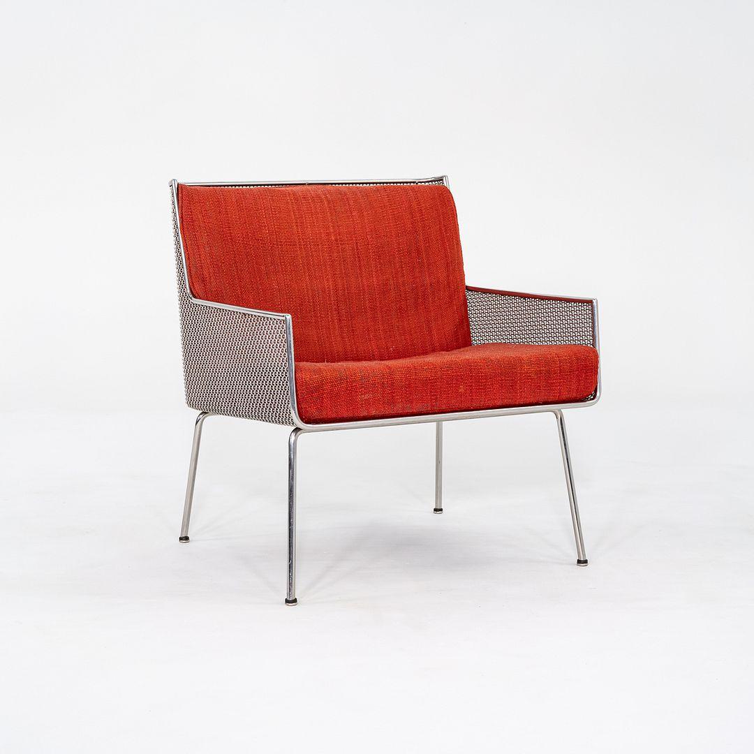 1957 Davis Allen von SOM für Inland Steel, Loungesessel aus Stahl von Treitel Gratz im Zustand „Gut“ im Angebot in Philadelphia, PA
