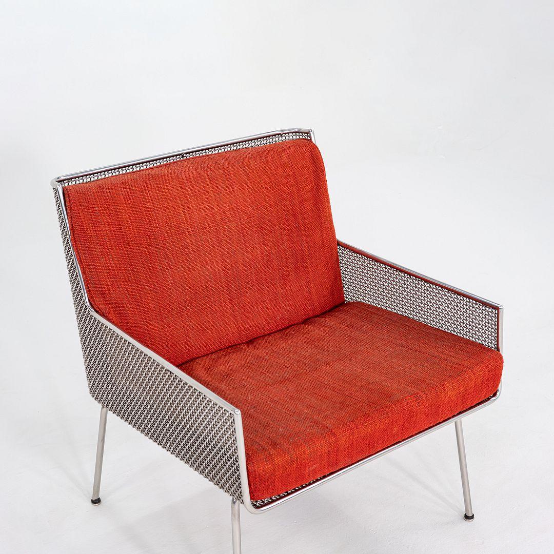 1957 Davis Allen von SOM für Inland Steel, Loungesessel aus Stahl von Treitel Gratz im Angebot 2