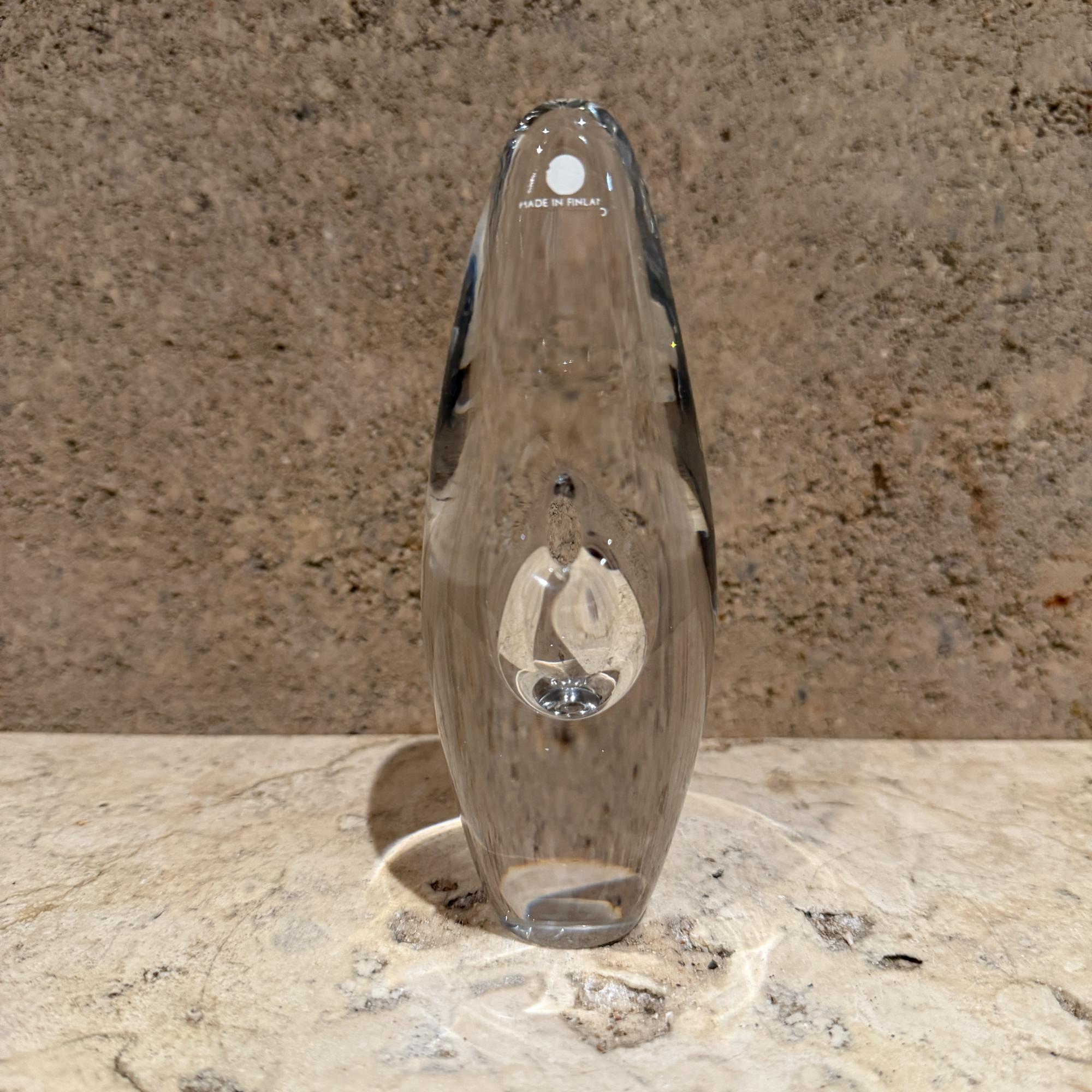 1957 Glass Vase Orchidée by Timo Sarpaneva for Iittala Finland For Sale 10