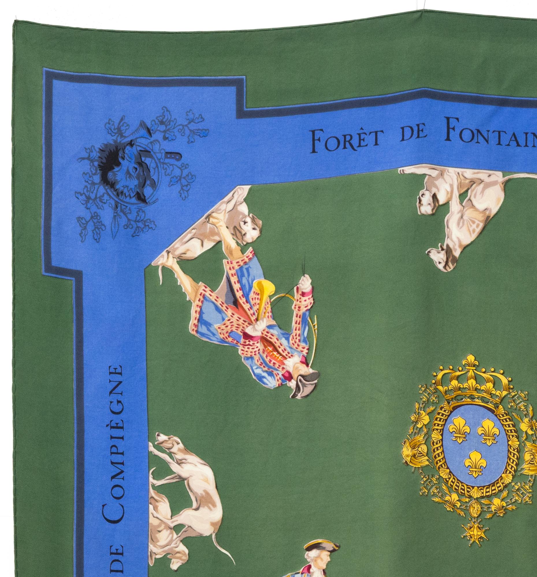 Rare, Hermes silk scarf 