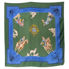 1957 Hermes Grande Venerie Royale by J C Halle Silk Scarf