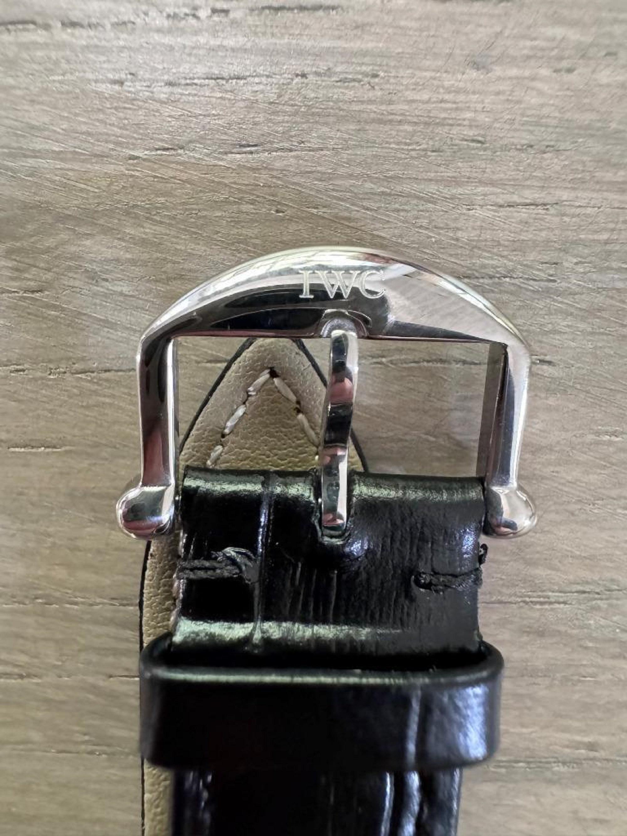 1957 IWC Vintage Mens Cal. 89 Dress Watch - Platinum For Sale 5