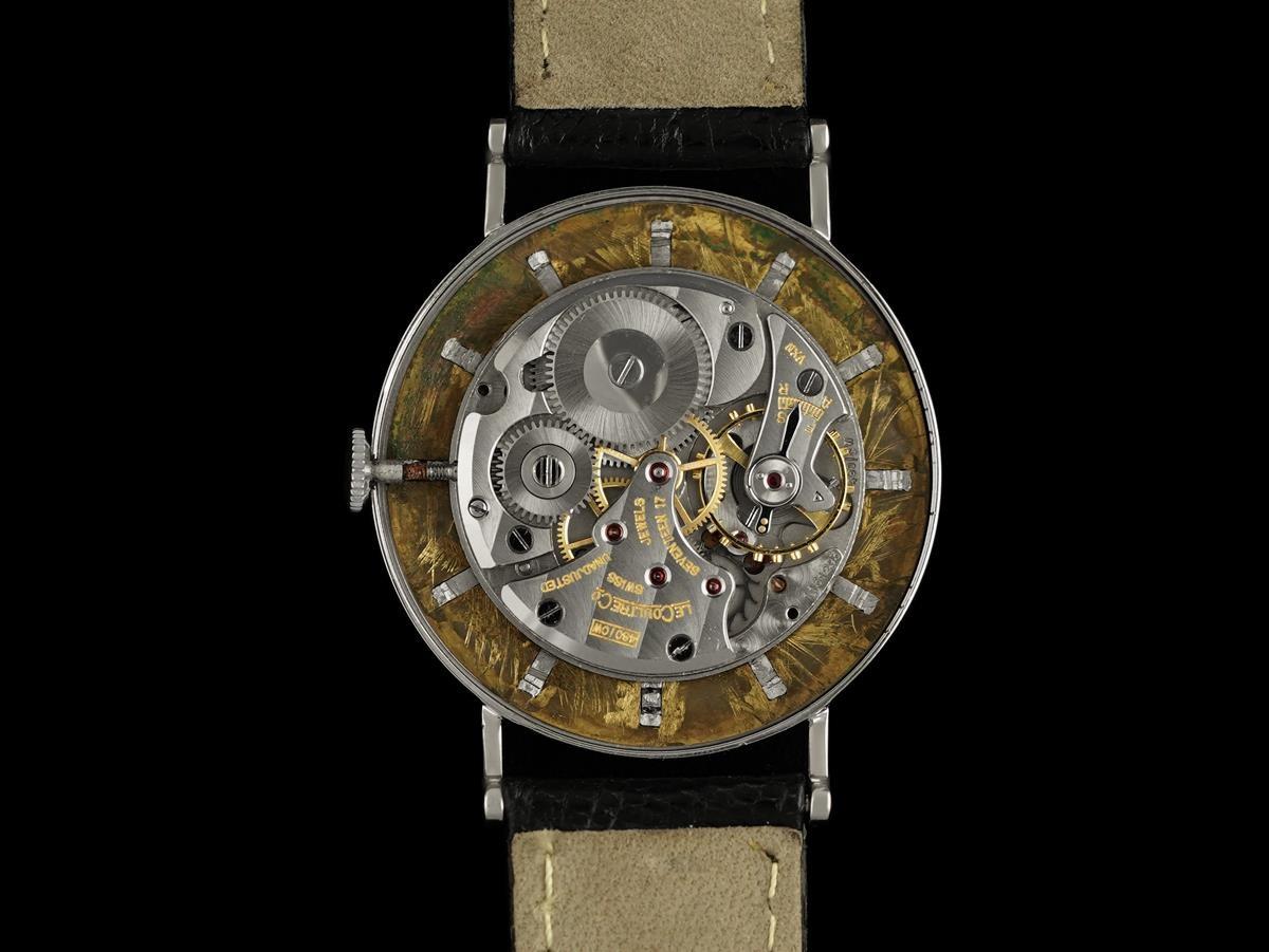 1957 Jaeger-LeCoultre Vacheron Constantin Esfera Misteriosa de Diamantes, oro blanco de 14 quilates en venta 3