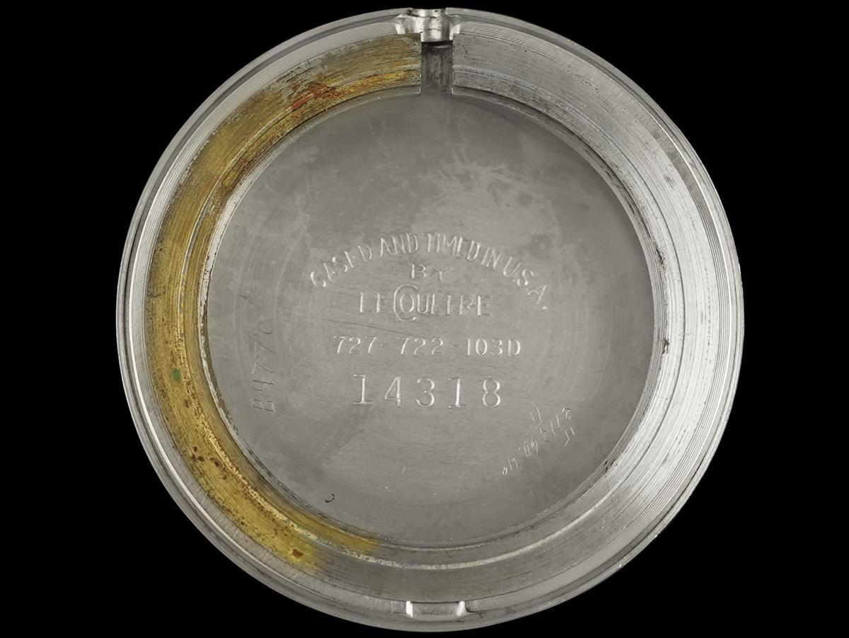1957 Jaeger-LeCoultre Vacheron Constantin Esfera Misteriosa de Diamantes, oro blanco de 14 quilates en venta 4
