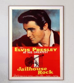 1957 Jailhouse Rock Original Vintage Poster