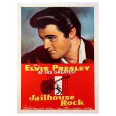1957 Jailhouse Rock Original Vintage Poster