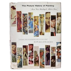 1957 Mid-Century The Picture History of Painting Book by H. W. Janson & Abrams