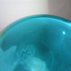 1957 Paolo Venini for Venini & C. Murano Glass "Clessidra" Series Acid Signed