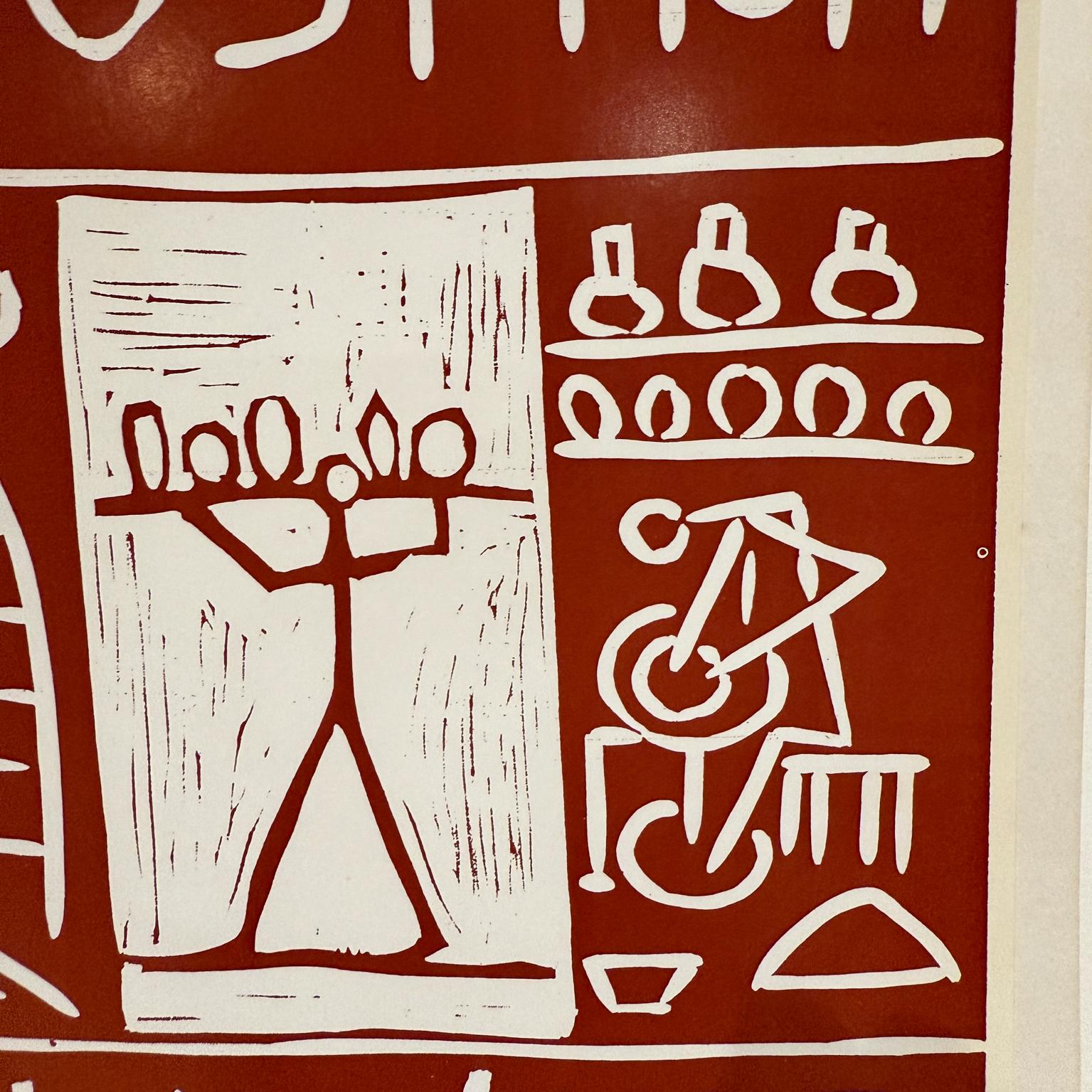 Picasso-Poster, Exposition Vallauris, Frankreich, 1957, Frankreich (20. Jahrhundert) im Angebot