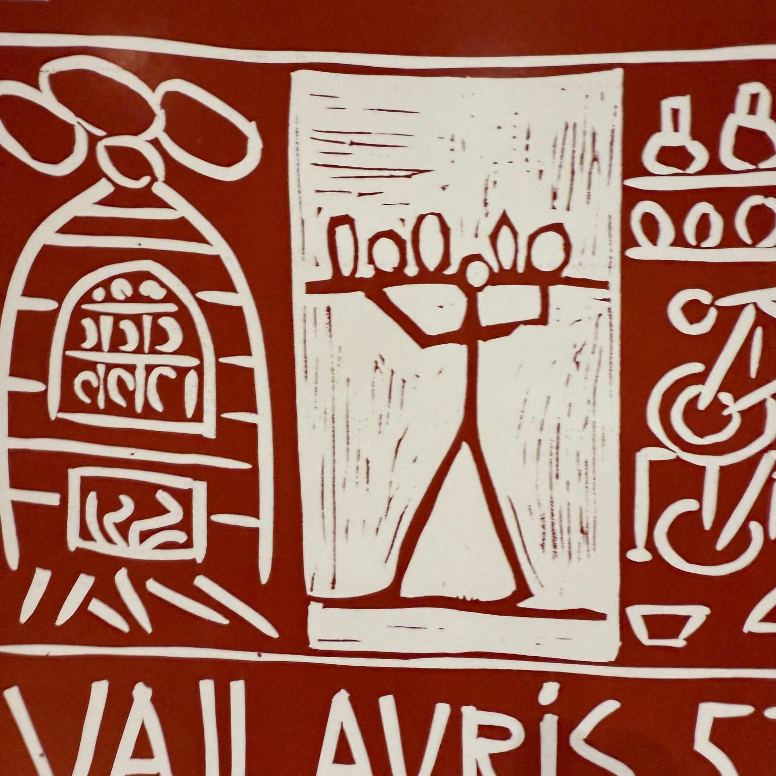 Picasso-Poster, Exposition Vallauris, Frankreich, 1957, Frankreich (Papier) im Angebot