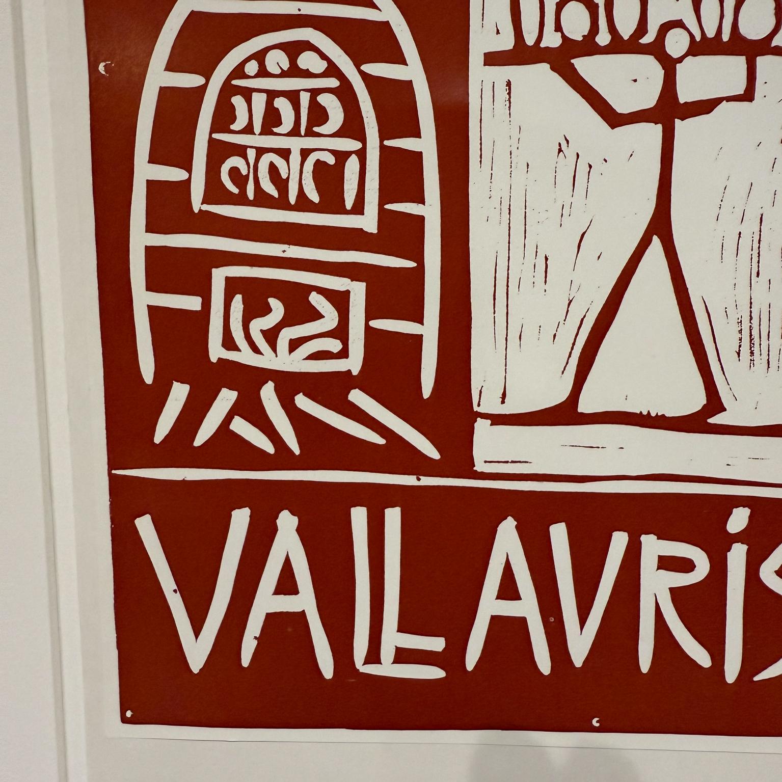 Picasso-Poster, Exposition Vallauris, Frankreich, 1957, Frankreich im Angebot 1