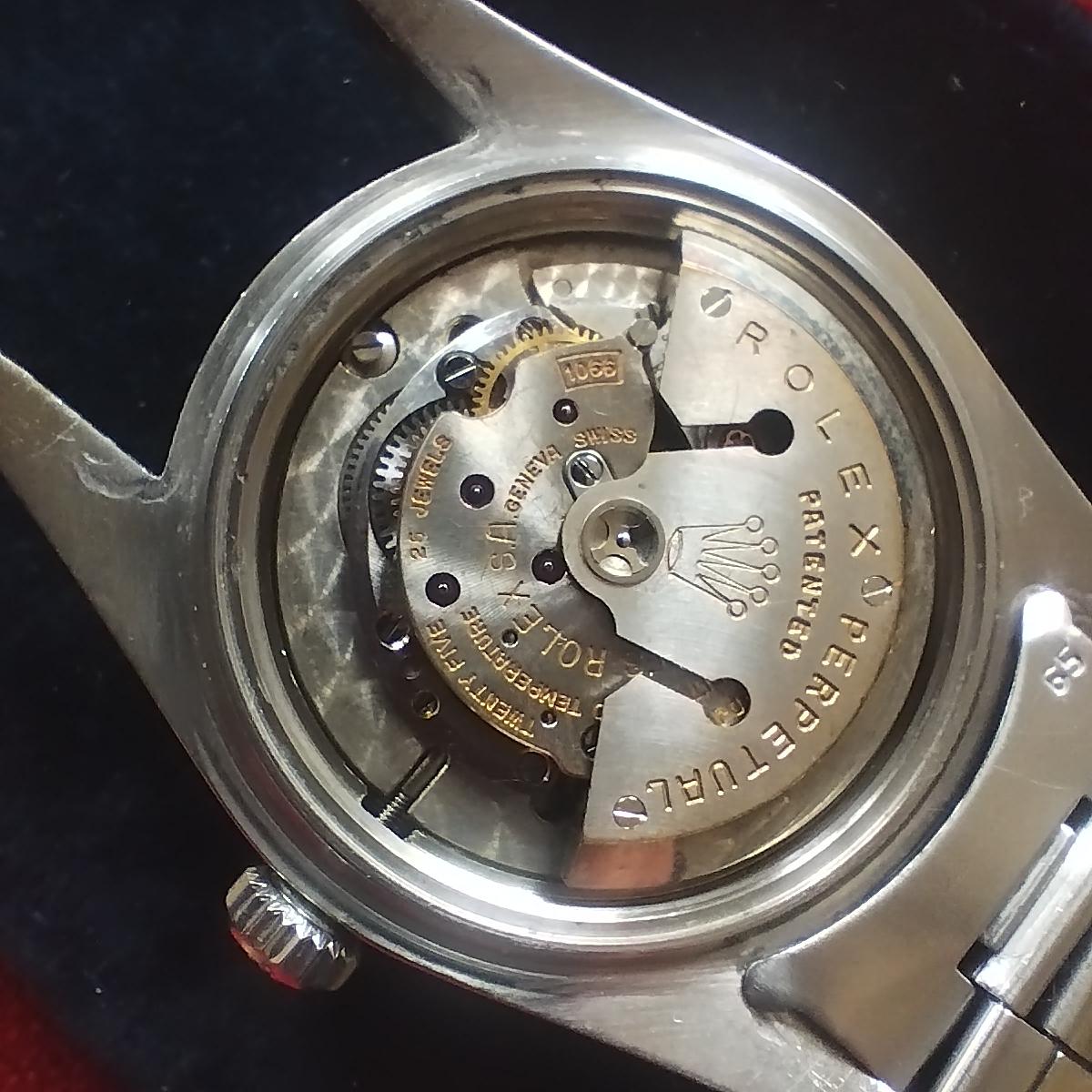 1957 Rolex GMT-Master 6542 Esfera de servicio suiza T< 25 10