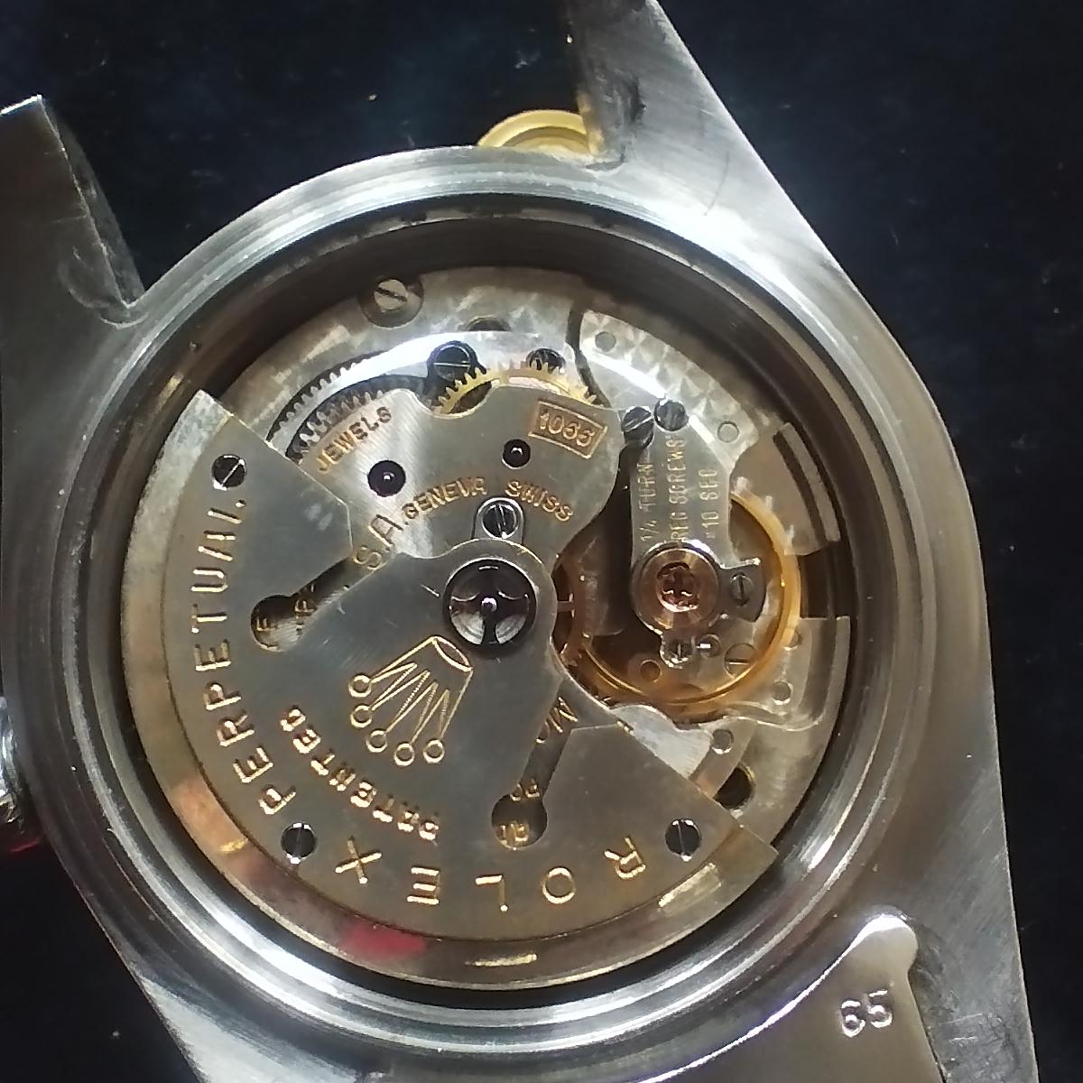1957 Rolex GMT-Master 6542 Esfera de servicio suiza T< 25 11