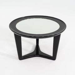 1957 Round Mahogany Occassional Table Attributed to Gio Ponti