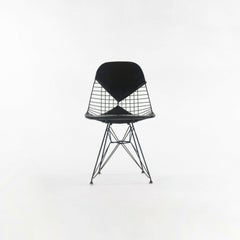 1957 Set of 6 Herman Miller Eames DKR-2 Wire Dining Chairs w/ Base & Bikini Pads