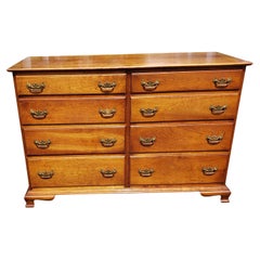 Used 1957, Stickley Furniture Chippendale Solid Cherry 8-Drawer Double Dresser