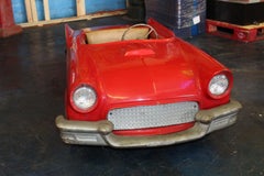1957 Vintage Ford Thunderbird Jr. Powercar Electric Kiddie Car