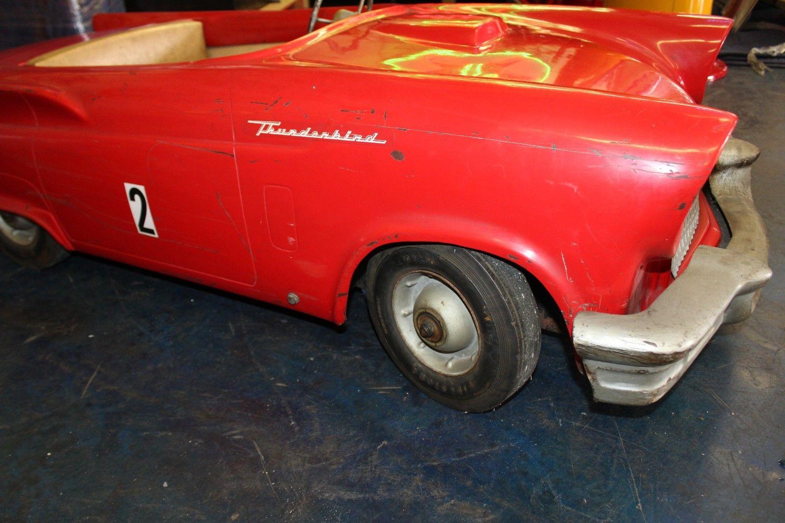 1957 Vintage Ford Thunderbird Jr. Powercar Electric Kiddie