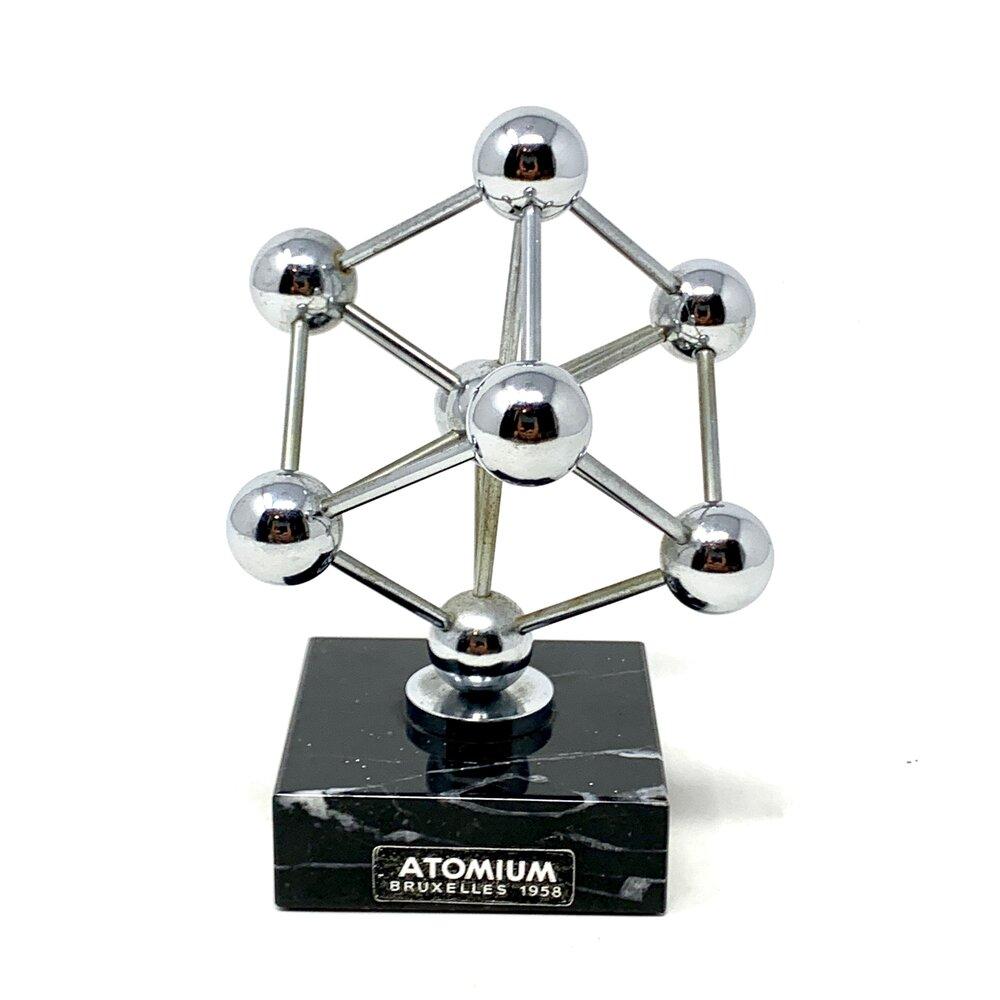 1958 Brüsseler Weltausstellung Atomium Souvenir-Modell (Moderne der Mitte des Jahrhunderts)