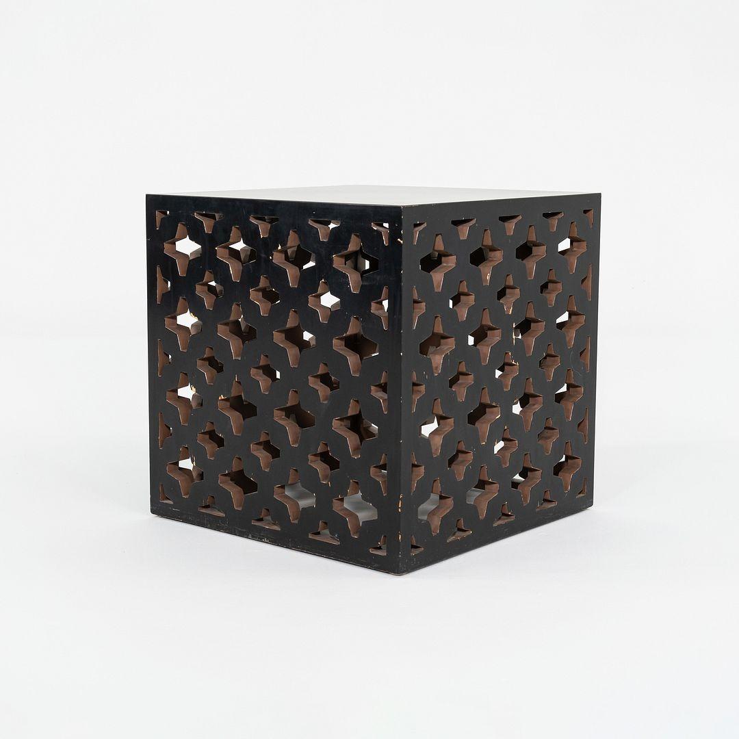 Wood 1958 Davis Allen of SOM Occasional Side / End Table from Inland Steel For Sale