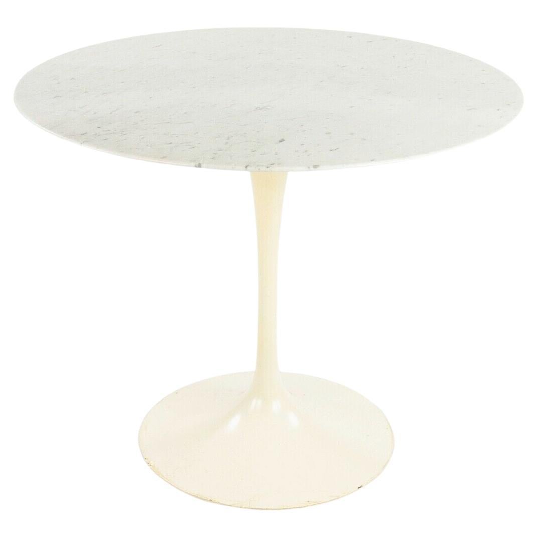 1958 Eero Saarinen for Knoll Associates Early 36 in Marble Tulip Dining Table For Sale