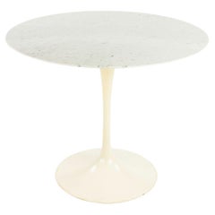 Retro 1958 Eero Saarinen for Knoll Associates Early 36 in Marble Tulip Dining Table